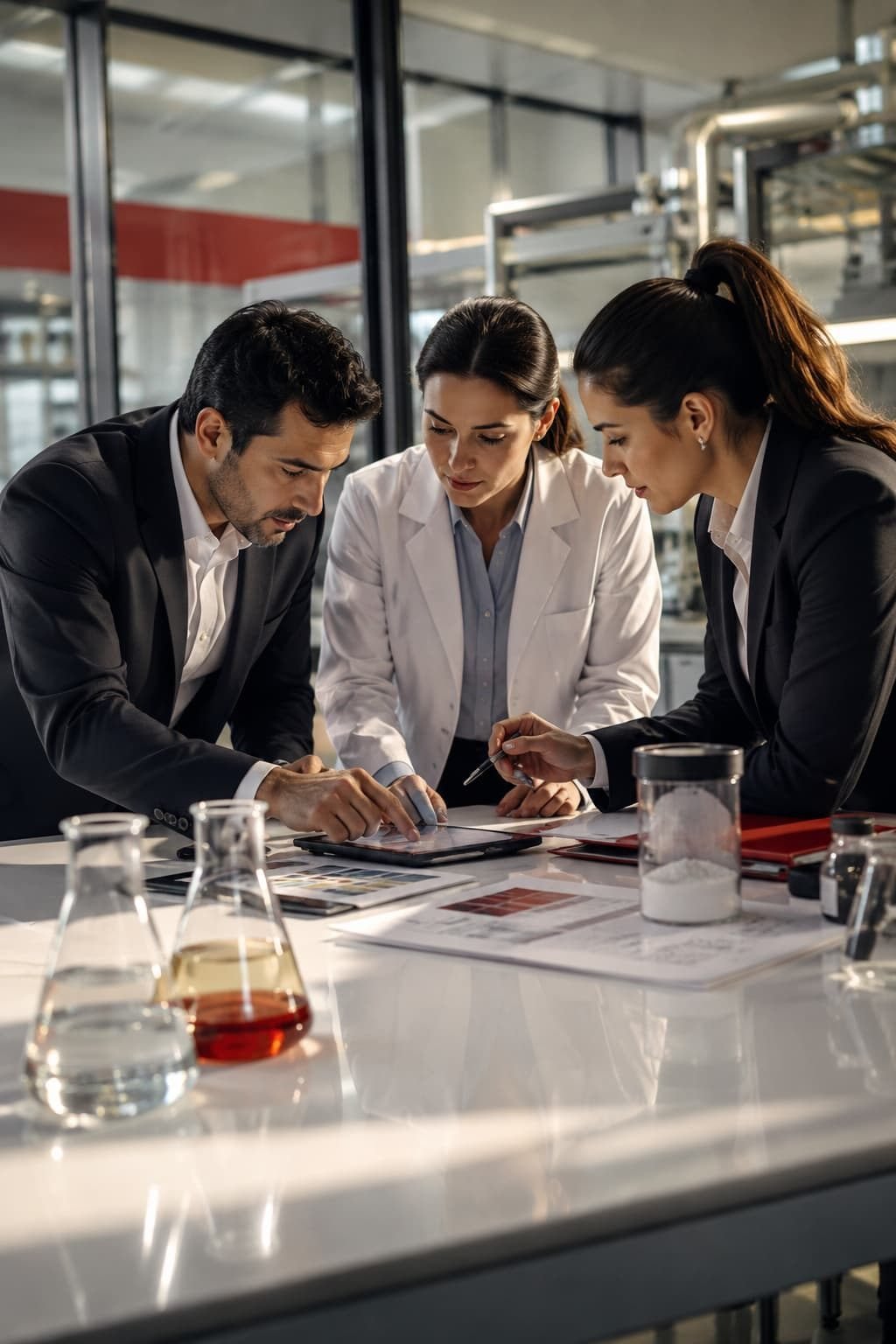 Asesoría comercial B2B para productos químicos