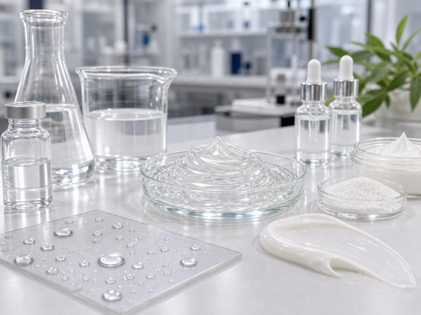 Siliconas funcionales para cosmética