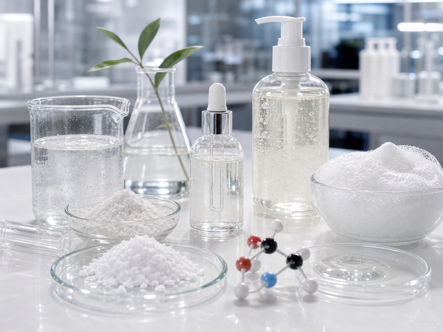 Tensioactivos de aminoácidos para cosmética